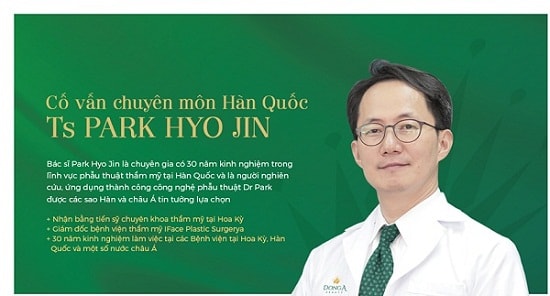 Tiến sĩ, bác sĩ Dr.Park chuyên gia đầu ngành trong lĩnh vực thẩm mỹ Hàn Quốc 1